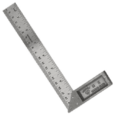 鑽石牌鋼角尺 6"